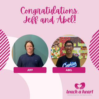 Congratulations, Jeff & Abel!