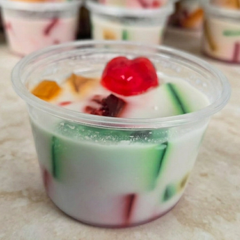 Broken Glass Coconut Jell-O