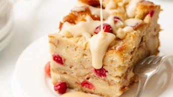 PRE-ORDER: Cranberry Bread Pudding w/ Creme Anglaise Sauce  | November 26, 2025