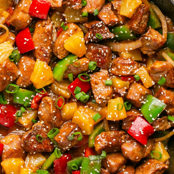 Individual Entree: Sweet & Sour Pork Ribs